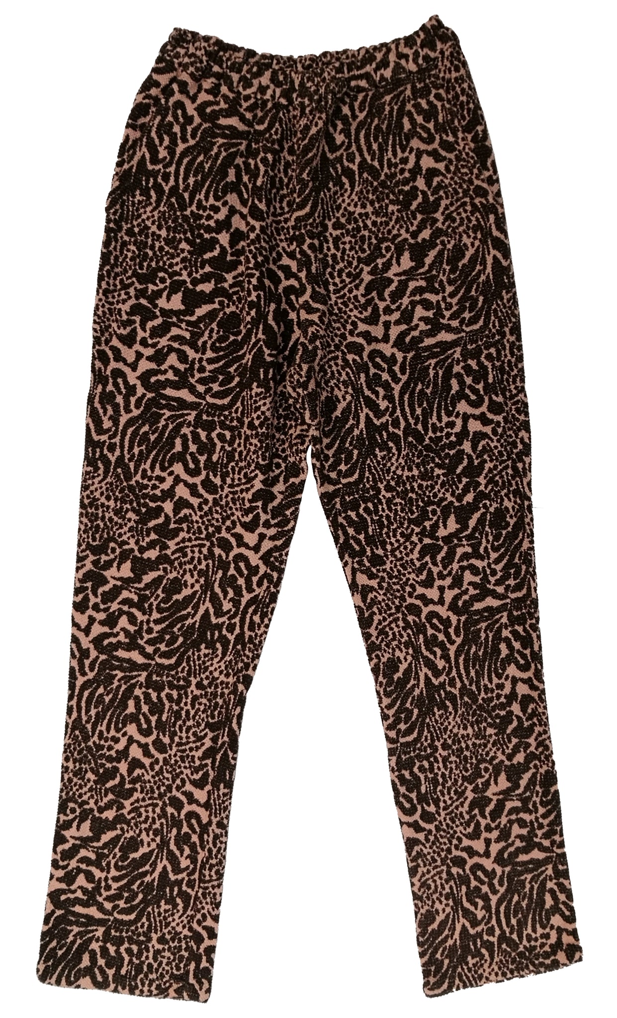 Norma Vintage  _colour leopard trousers