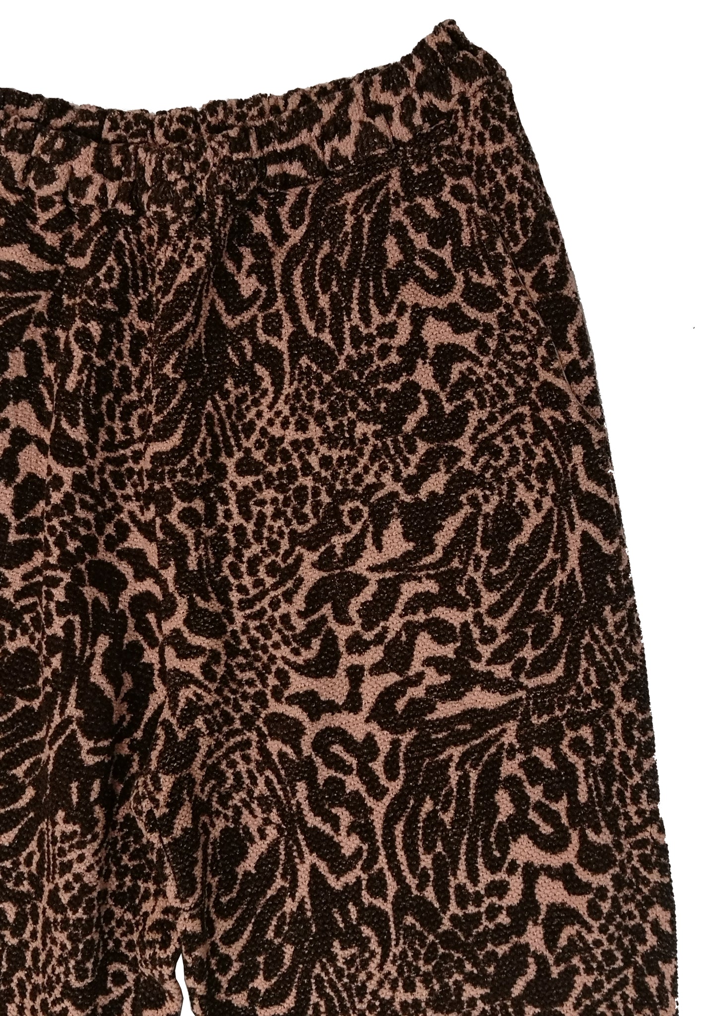 Norma Vintage  _colour leopard trousers