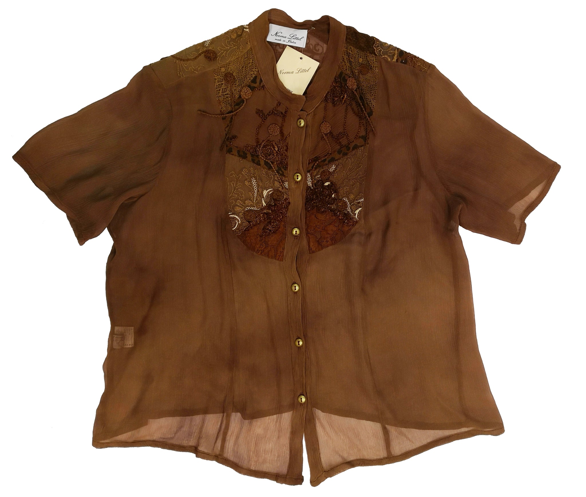 Norma Vintage _silk shirt
