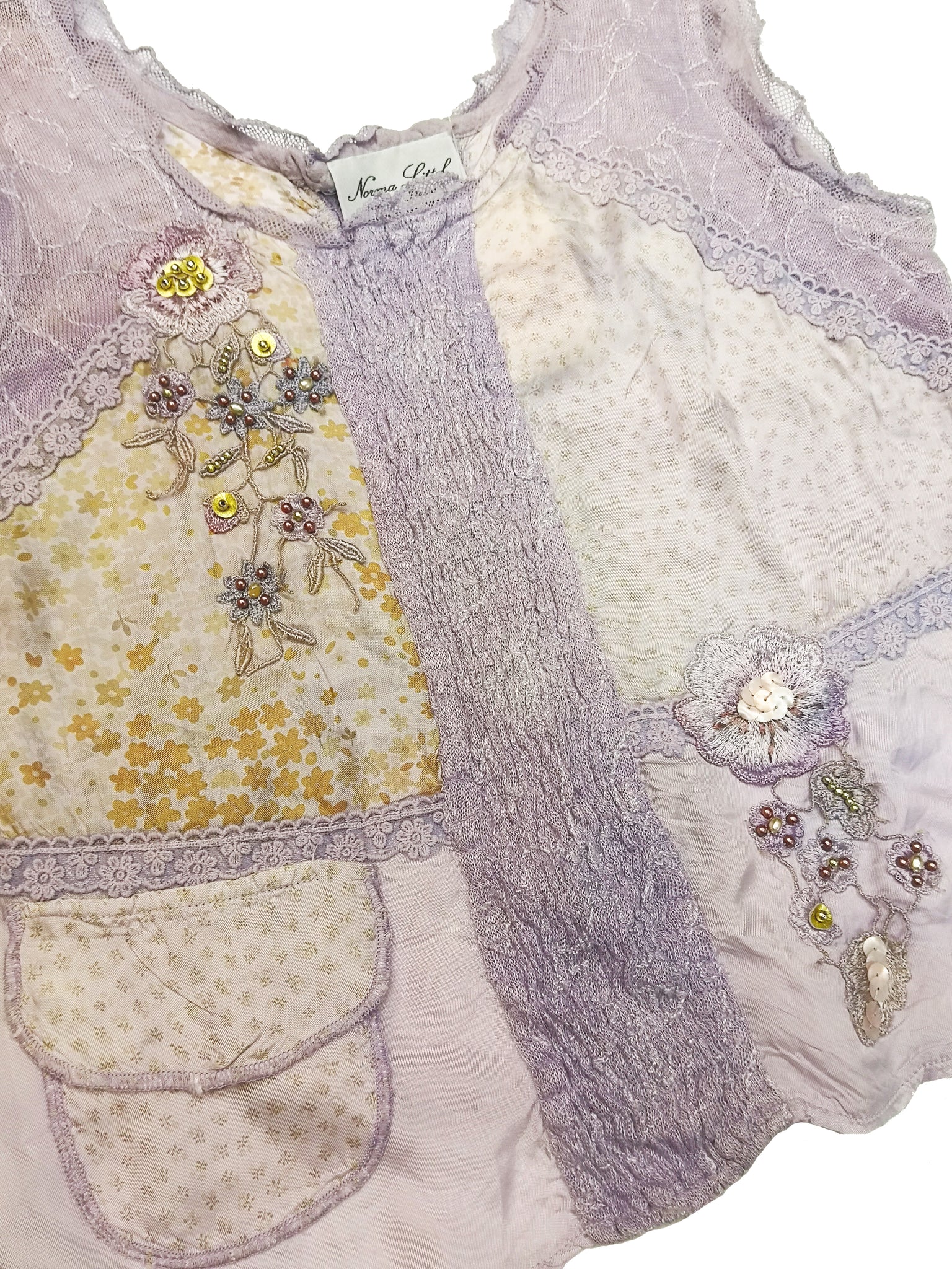 Norma Vintage _violet top