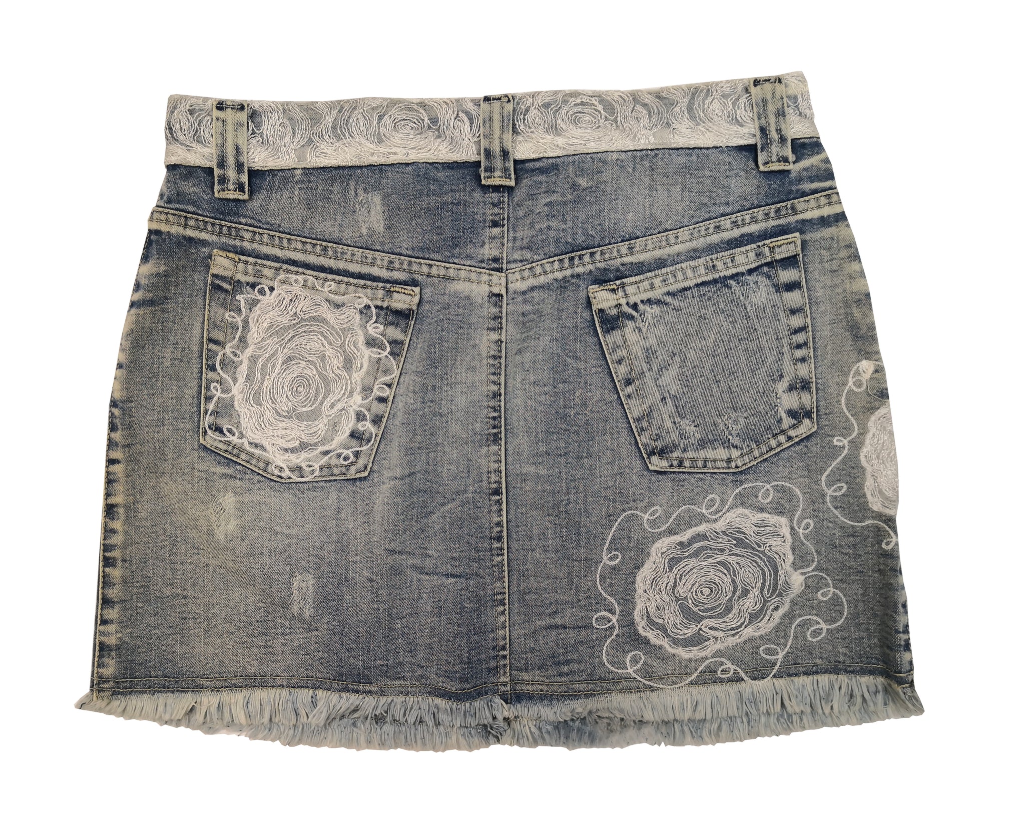 Norma Vintage _denim mini skirt