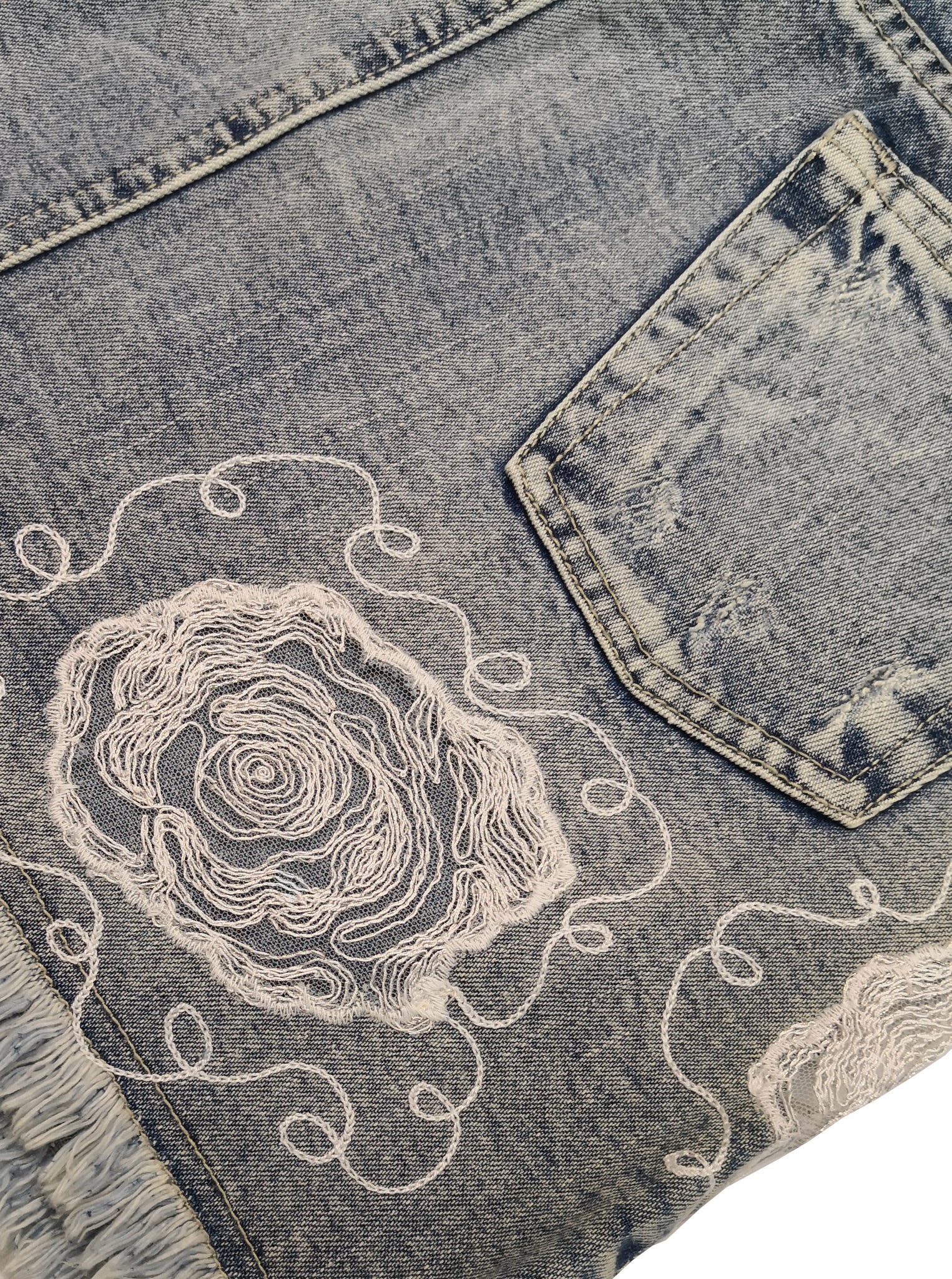 Norma Vintage _denim mini skirt