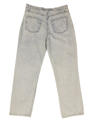 Norma Vintage _flowers denim trousers