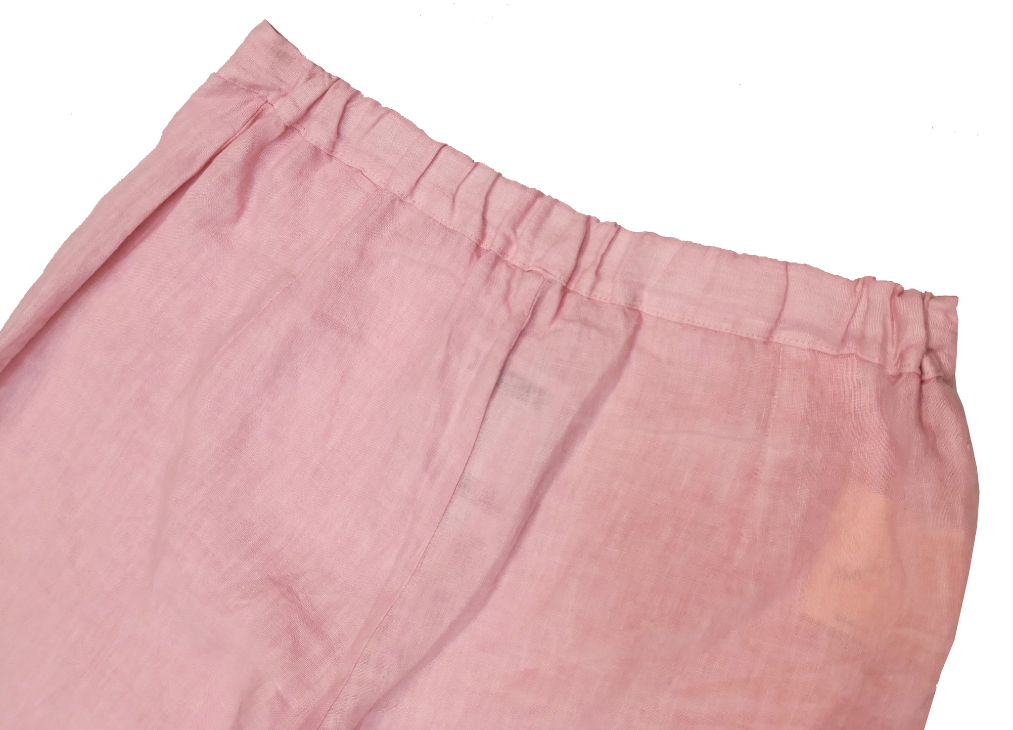 Norma Vintage _pink linen trousers