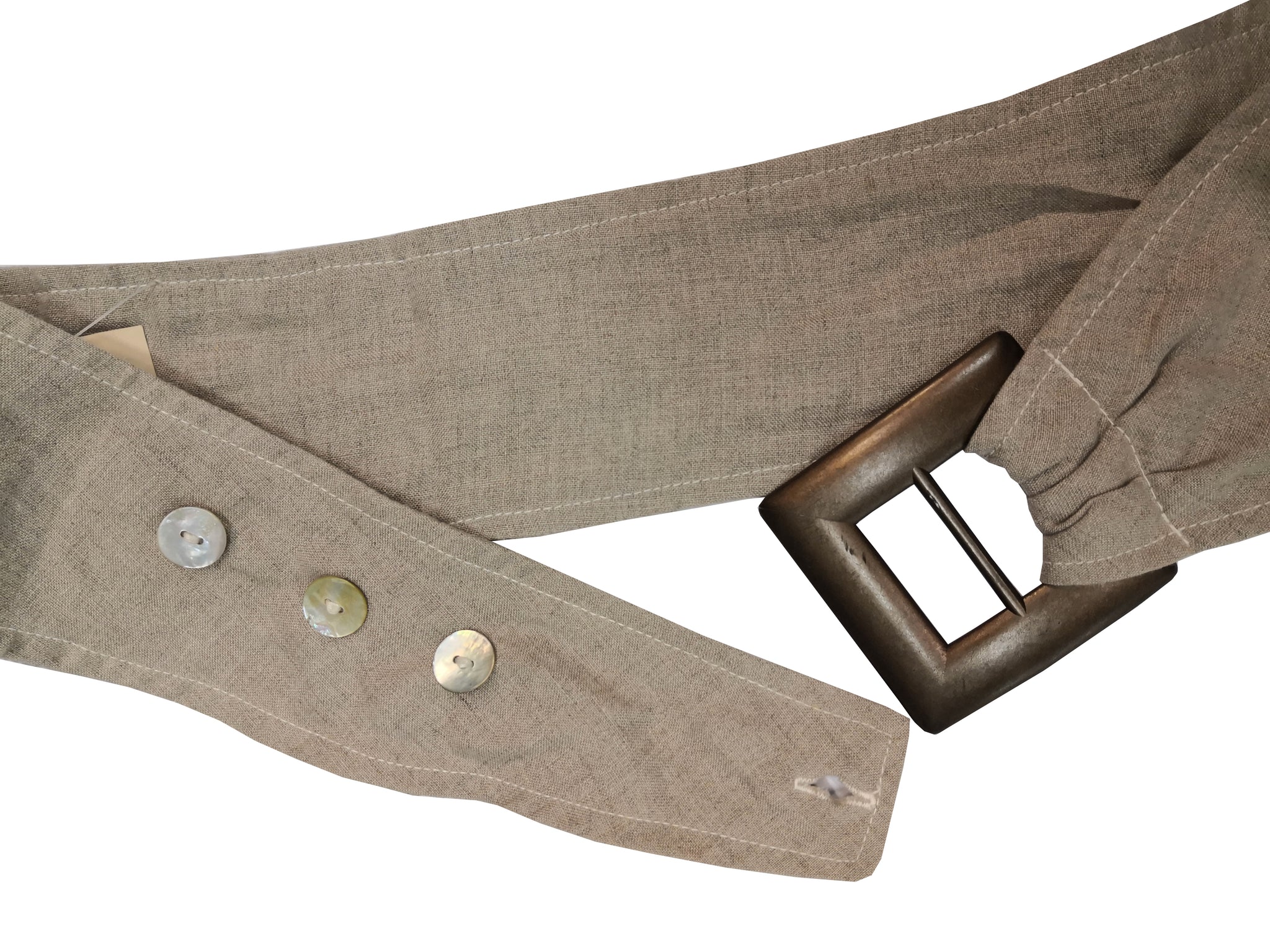 Norma Vintage _linen belt