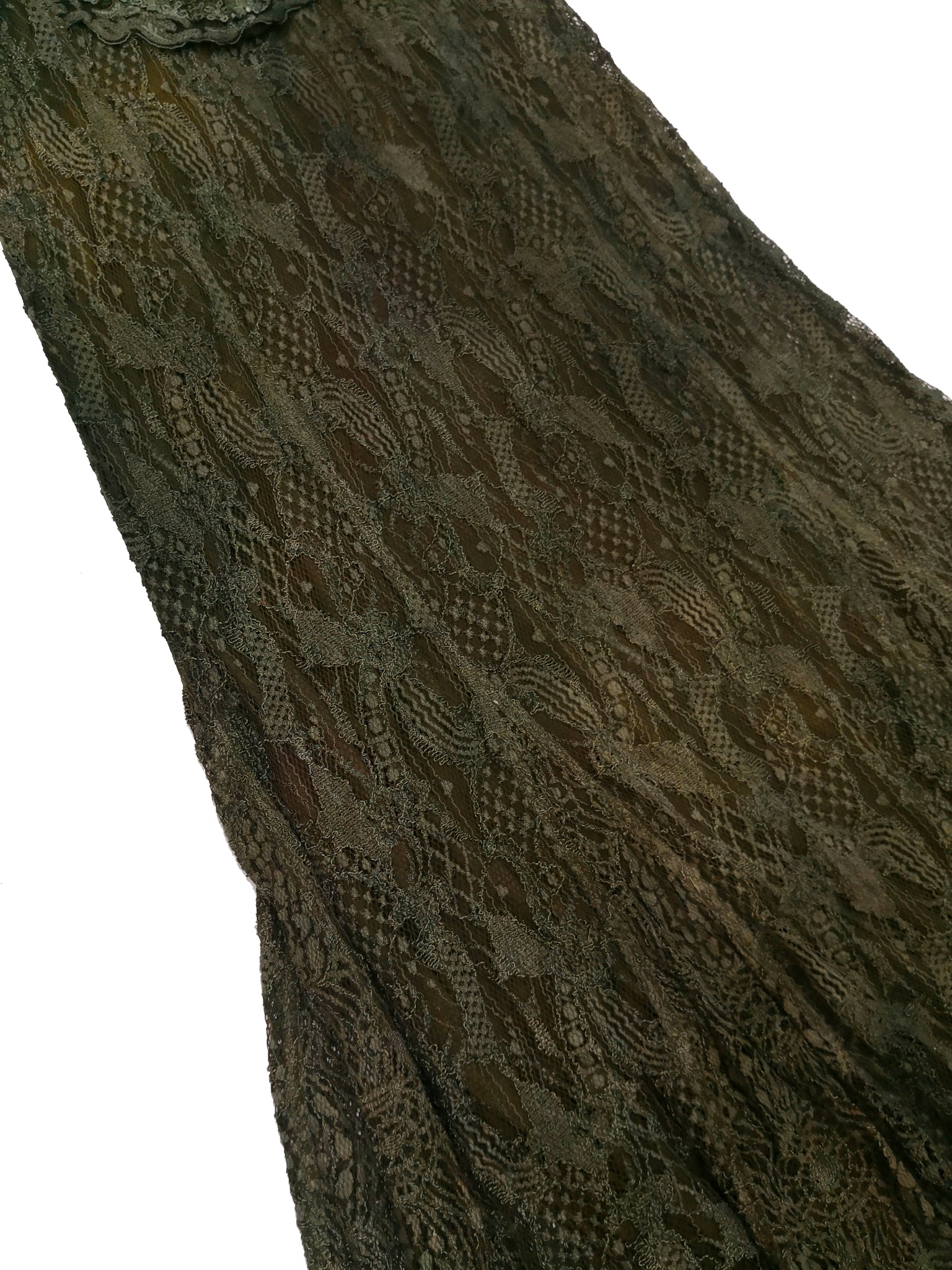 Norma Vintage _dark green dress