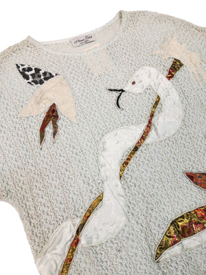 Norma Vintage _snake & sunset tops