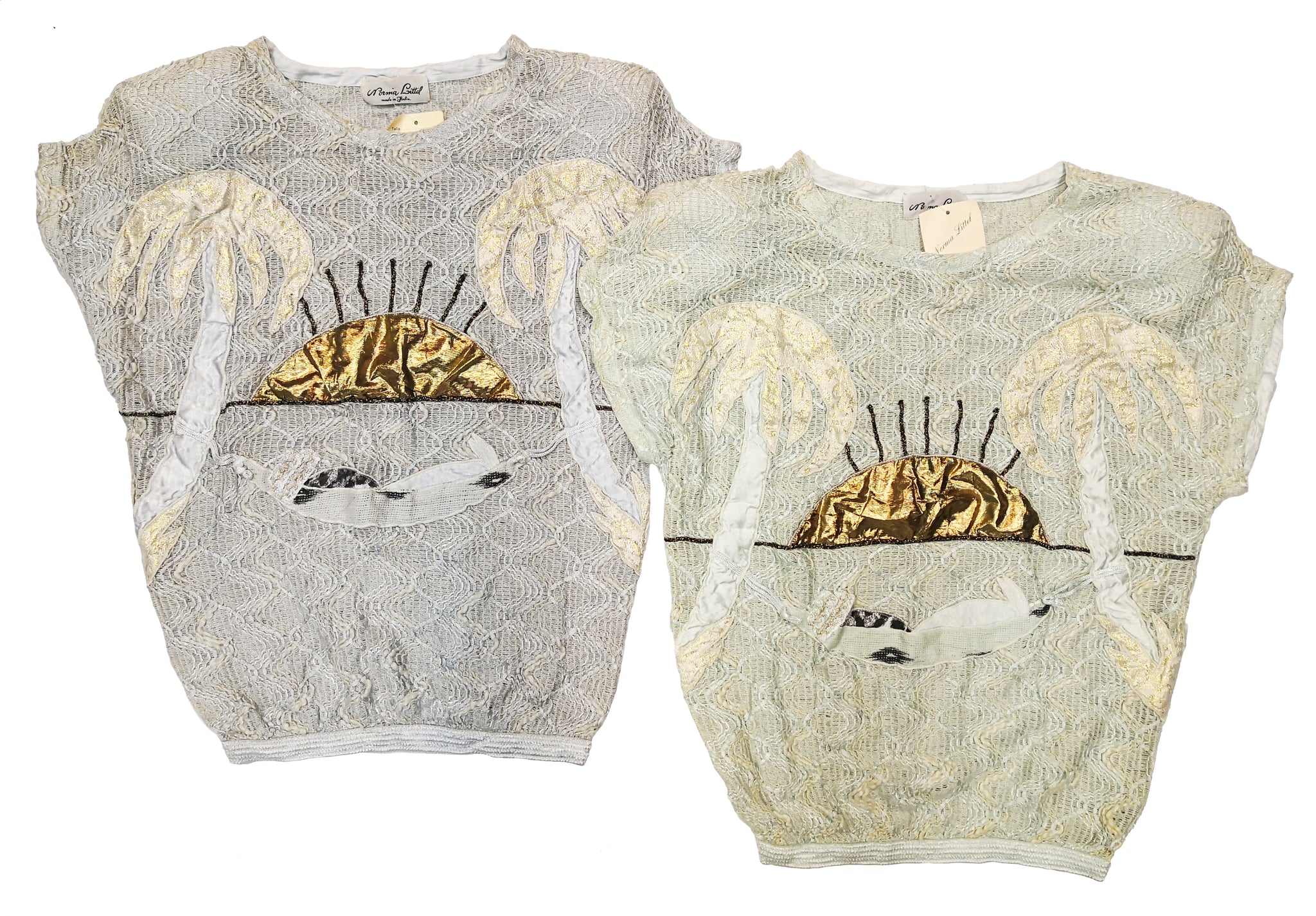 Norma Vintage _snake & sunset tops
