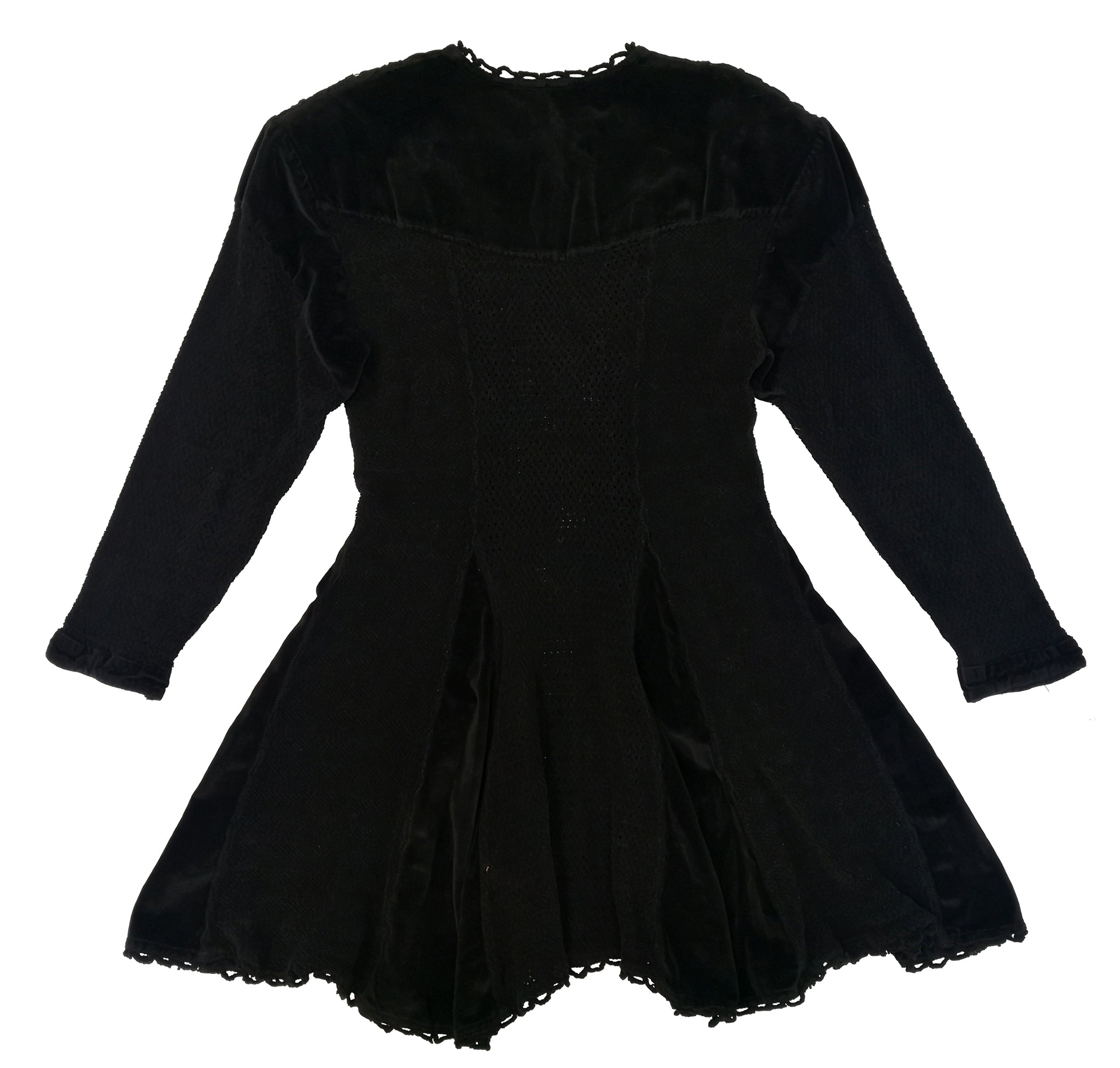 Norma Vintage _black mini dress