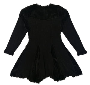 Norma Vintage _black mini dress