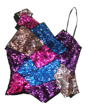 Norma Vintage _sequins top