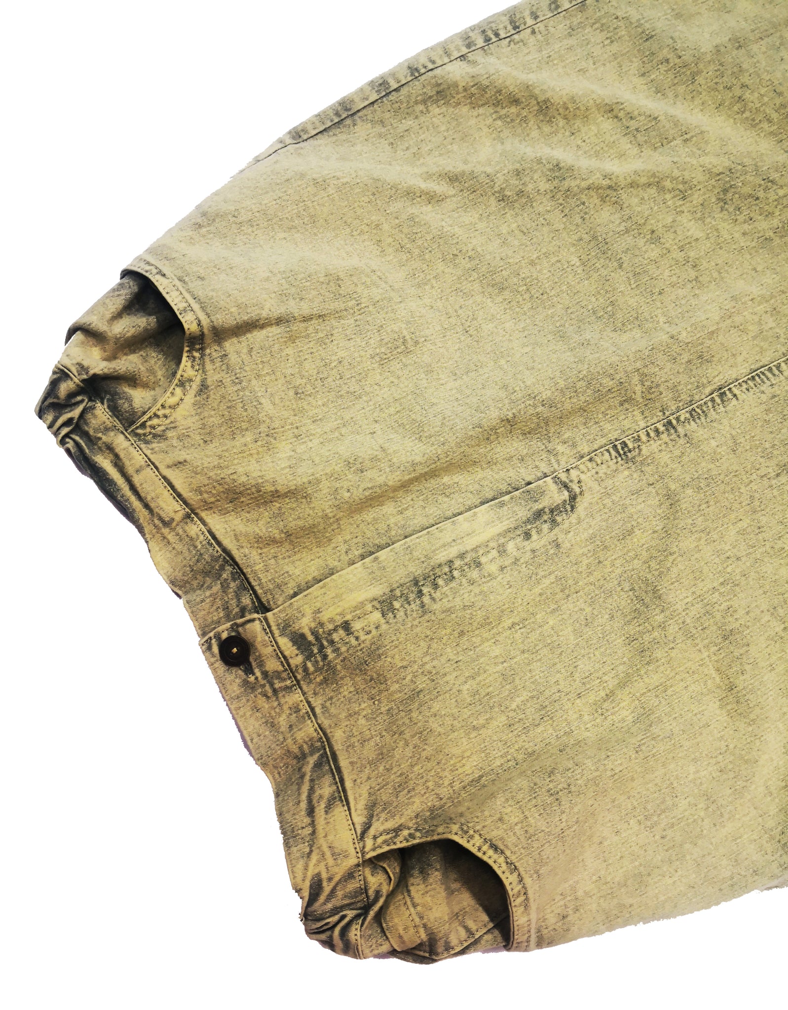 Norma Vintage _green denim skirt