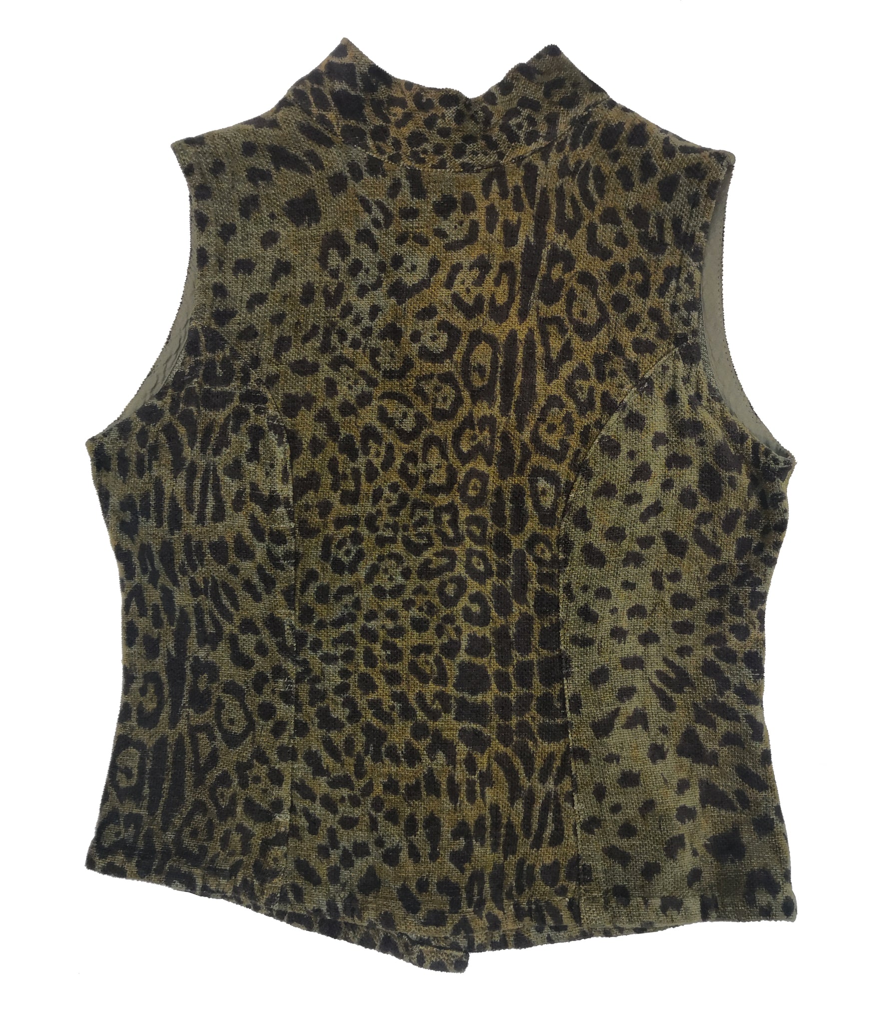 Norma Vintage _leopard top