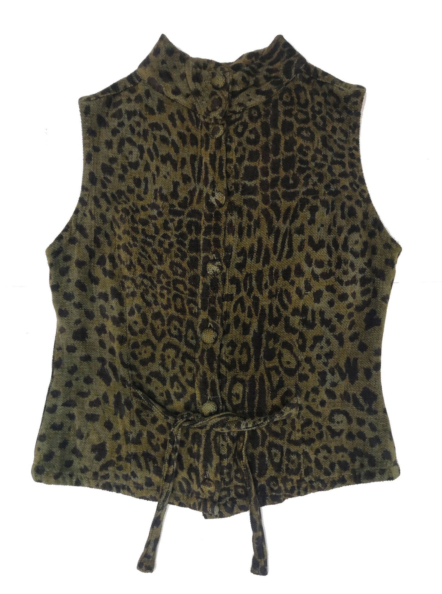 Norma Vintage _leopard top