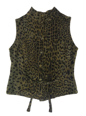 Norma Vintage _leopard top