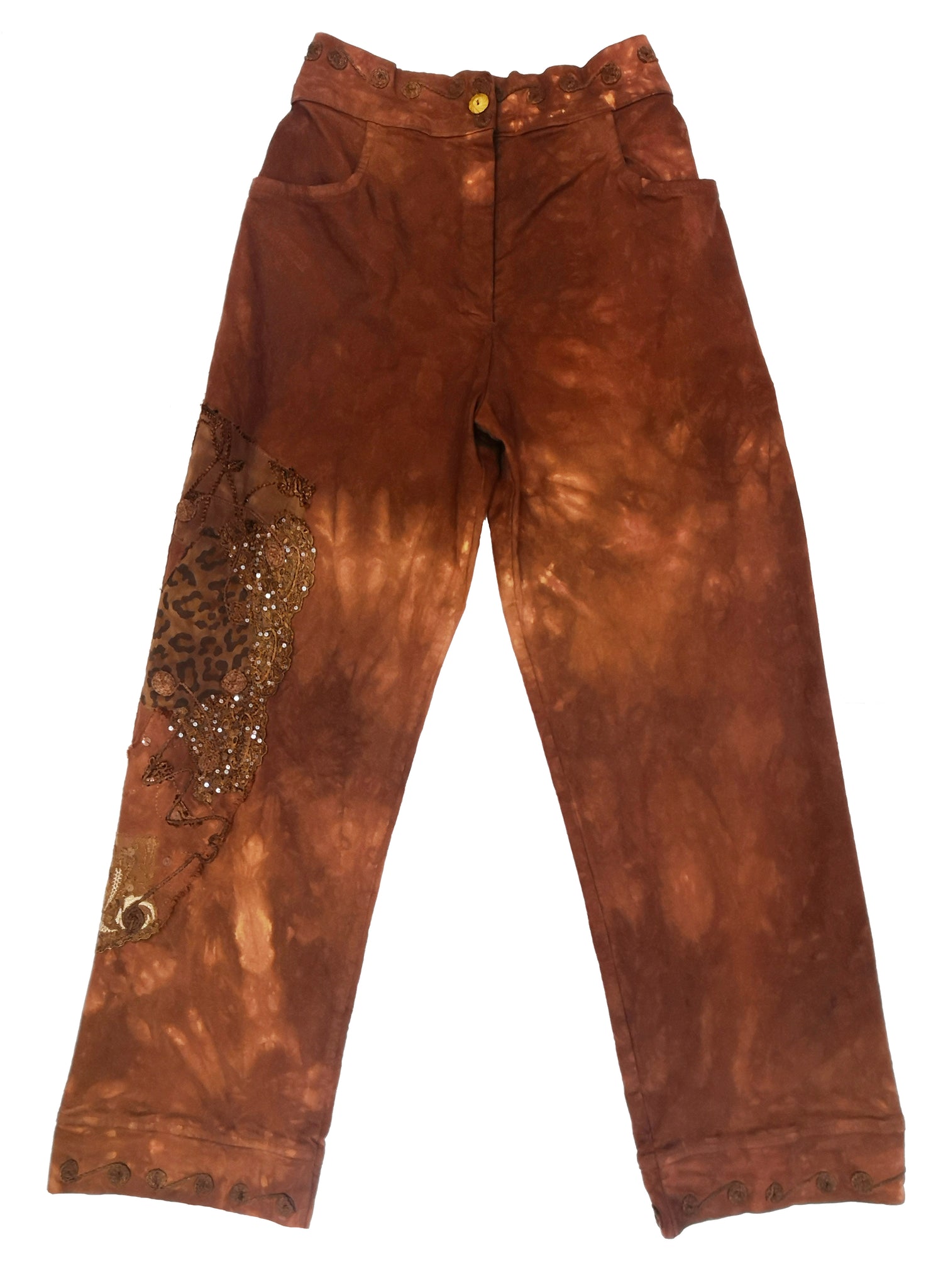 Norma Vintage _brown trousers
