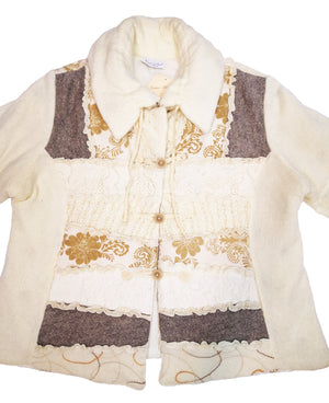 Norma Vintage _white padded jacket