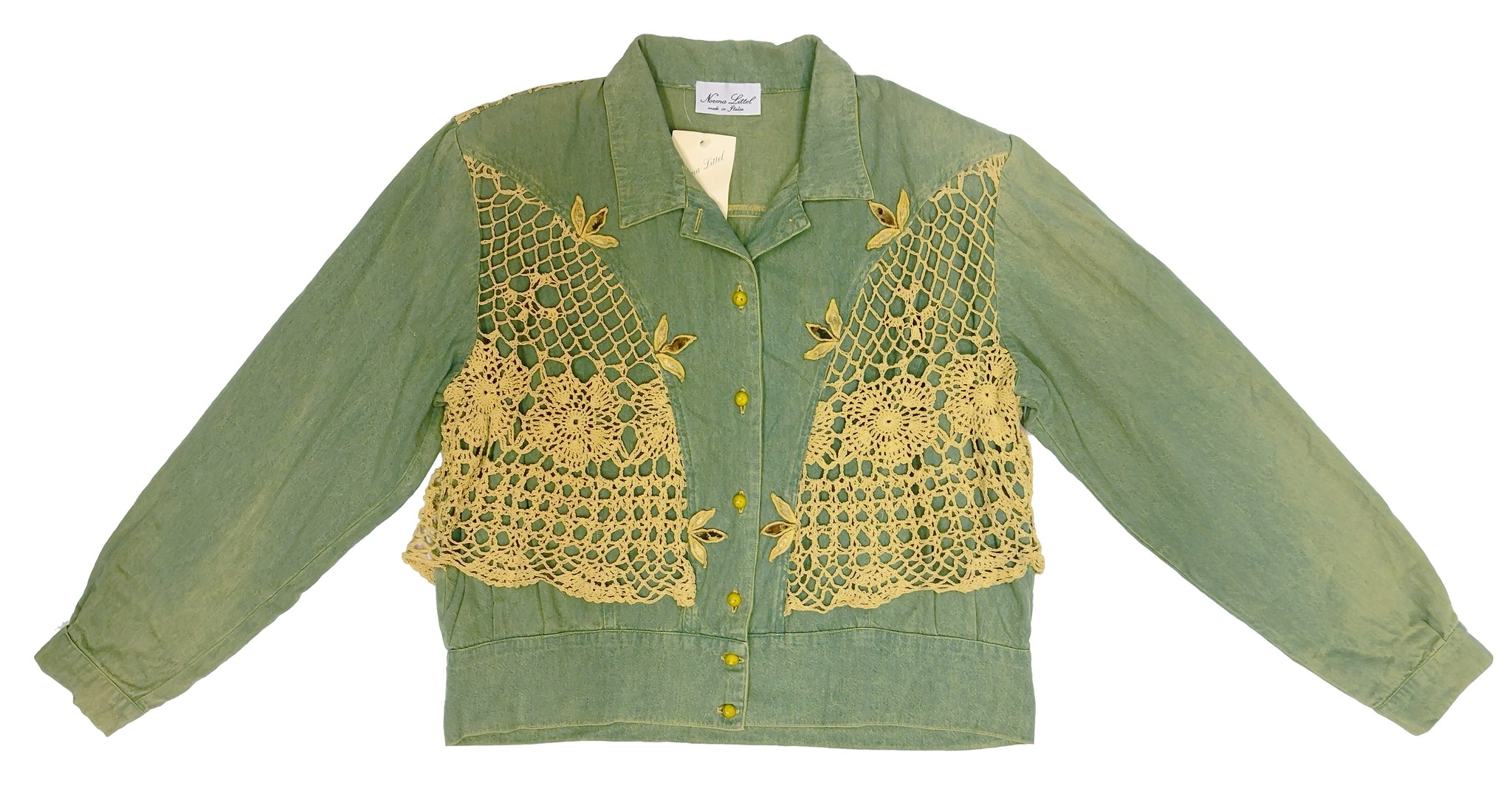 Norma Vintage _green denim jacket