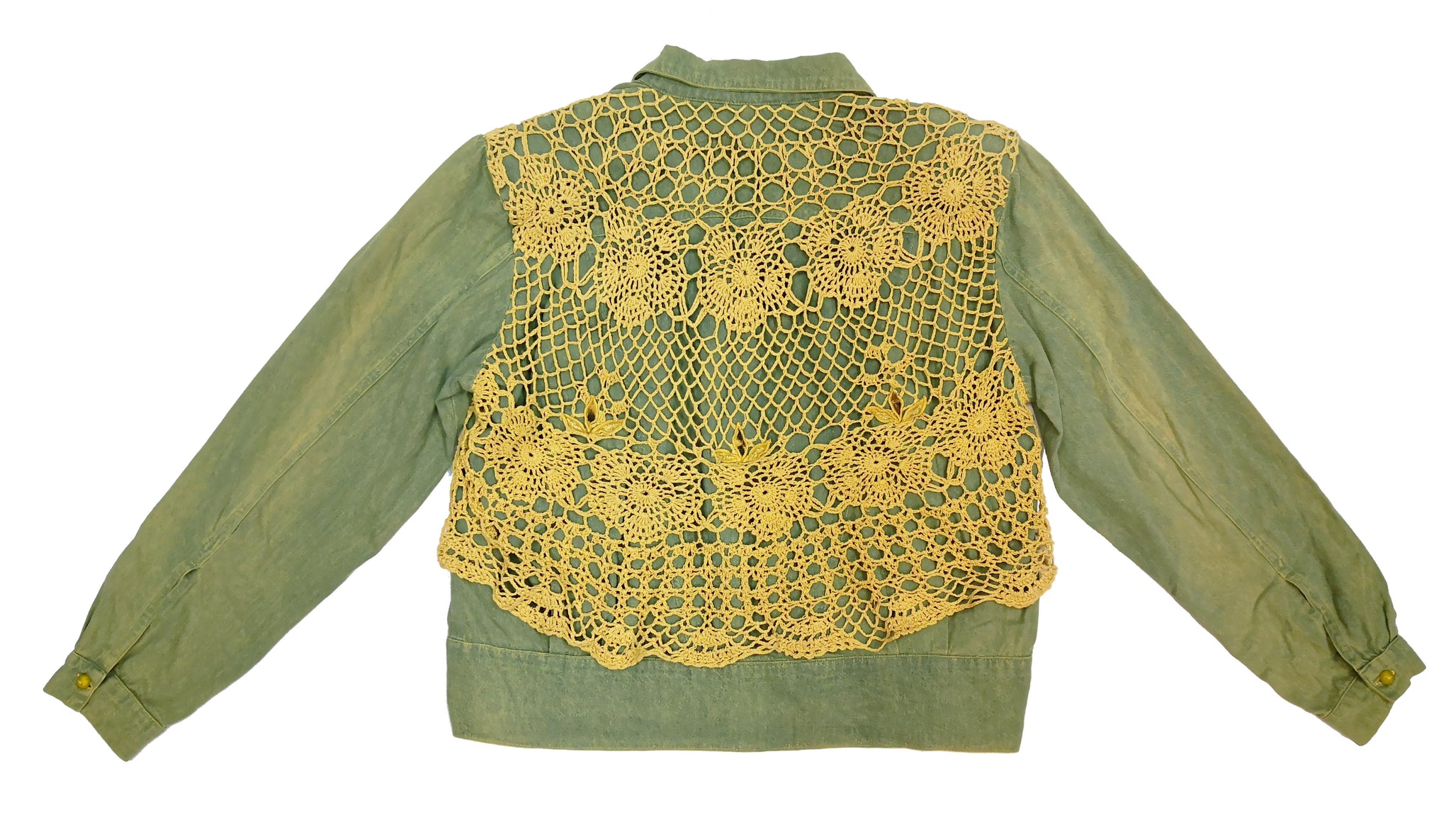 Norma Vintage _green denim jacket