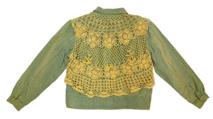Norma Vintage _green denim jacket