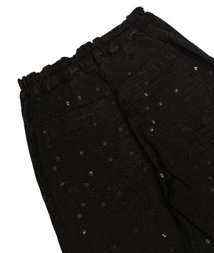 Norma Vintage _sequins denim trousers