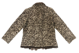 Norma Vintage _wool leopard jacket