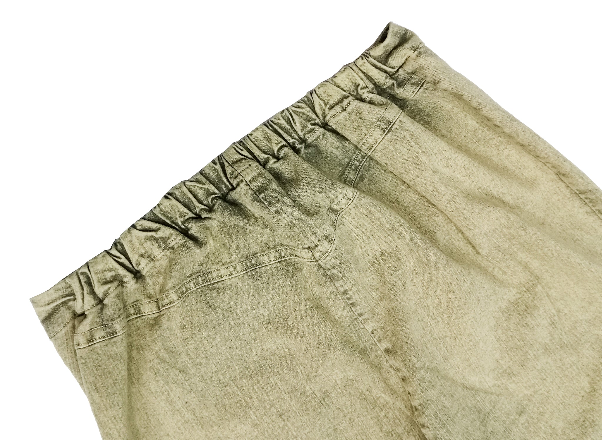 Norma Vintage _green denim trousers
