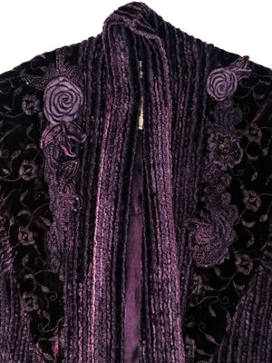 Norma Vintage _violet coat