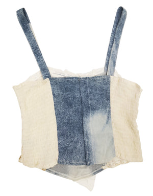 Norma Vintage _ fancy denim top
