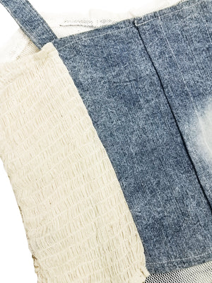 Norma Vintage _ fancy denim top