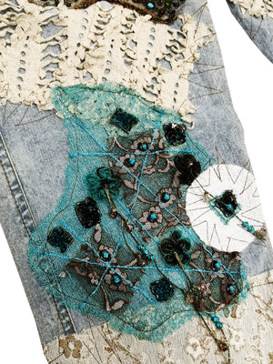 Norma Vintage _fancy denim trousers