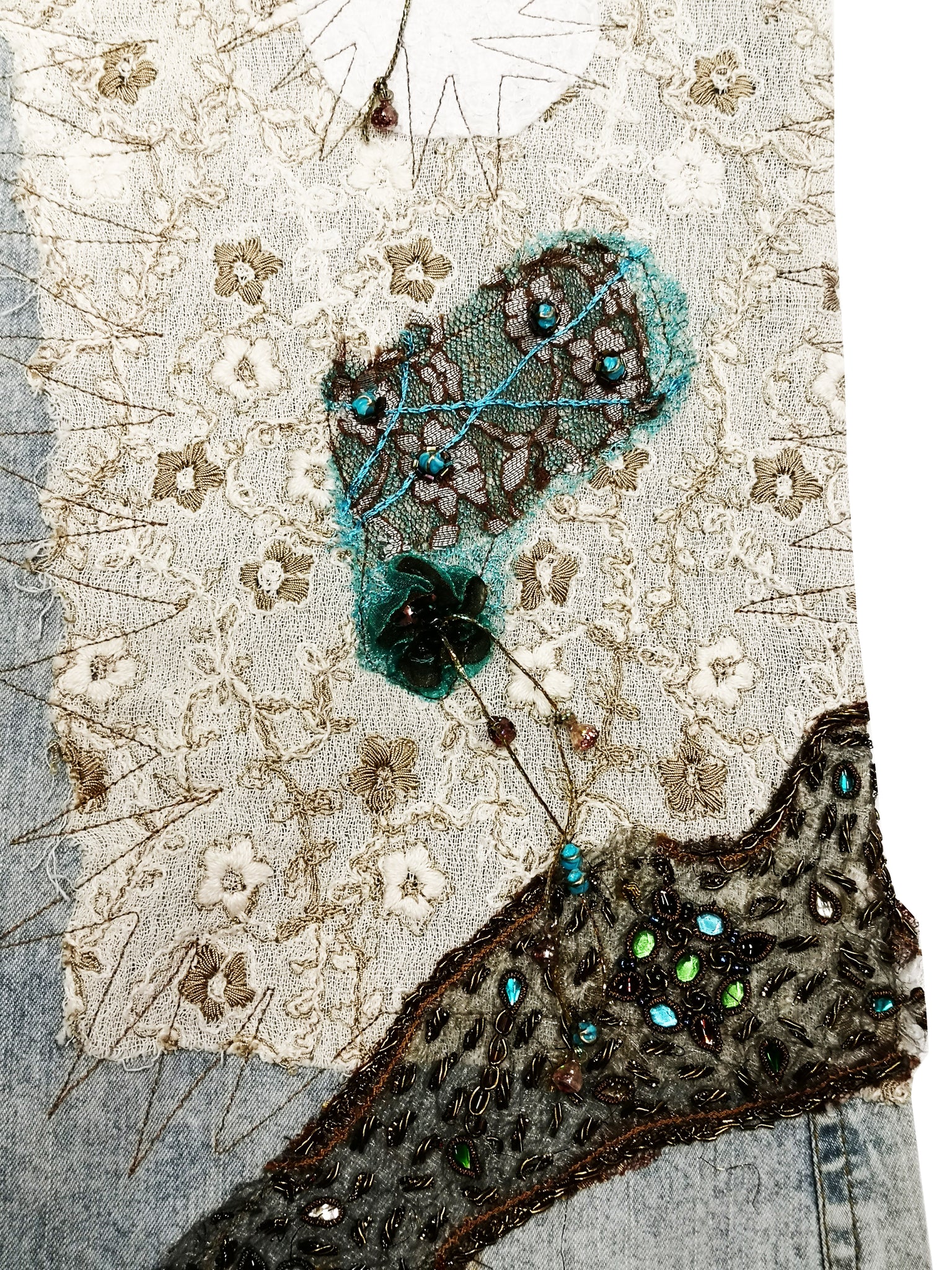 Norma Vintage _fancy denim trousers