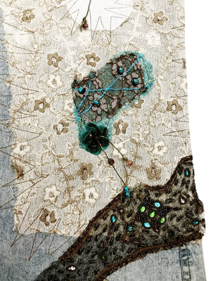 Norma Vintage _fancy denim trousers