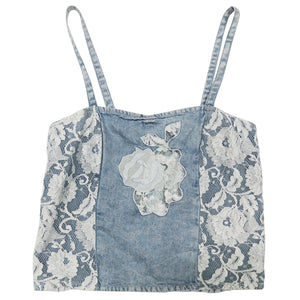 Norma Vintage _denim corsé