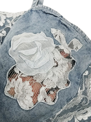 Norma Vintage _denim corsé