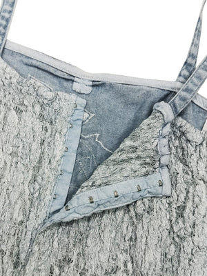 Norma Vintage _denim corsé