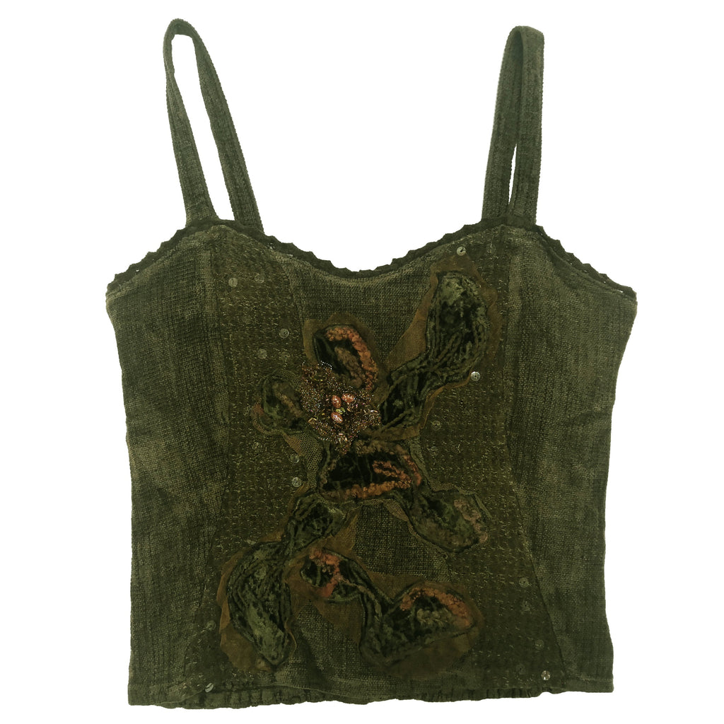 Norma Vintage _chenille corsé