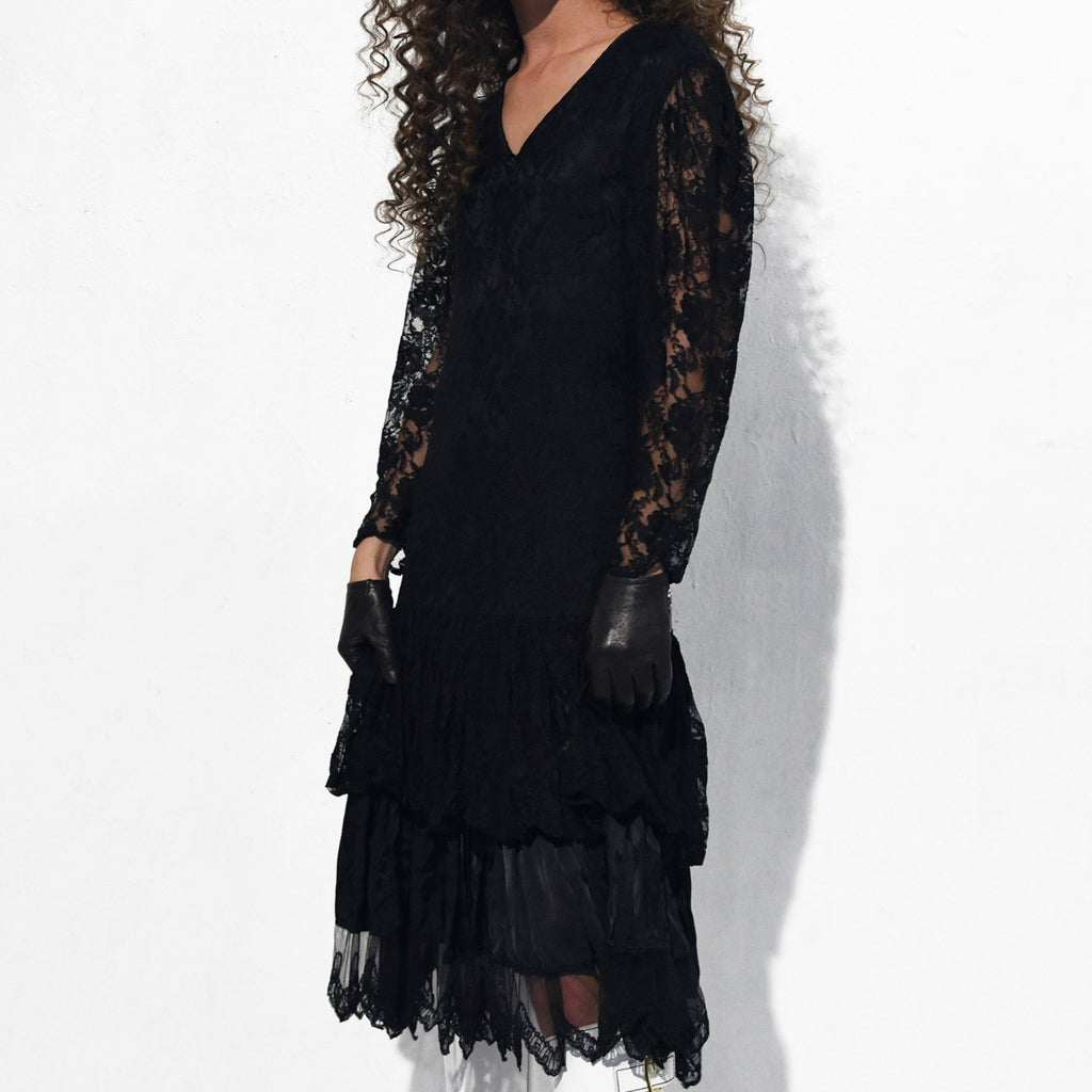 Norma Vintage _frills dress