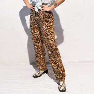 Norma Vintage _leopard trousers