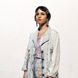 Norma Vintage _violet top