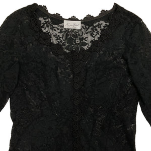 Norma Vintage _black roju top