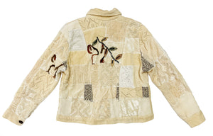 Norma Vintage _velvet patchwork jacket