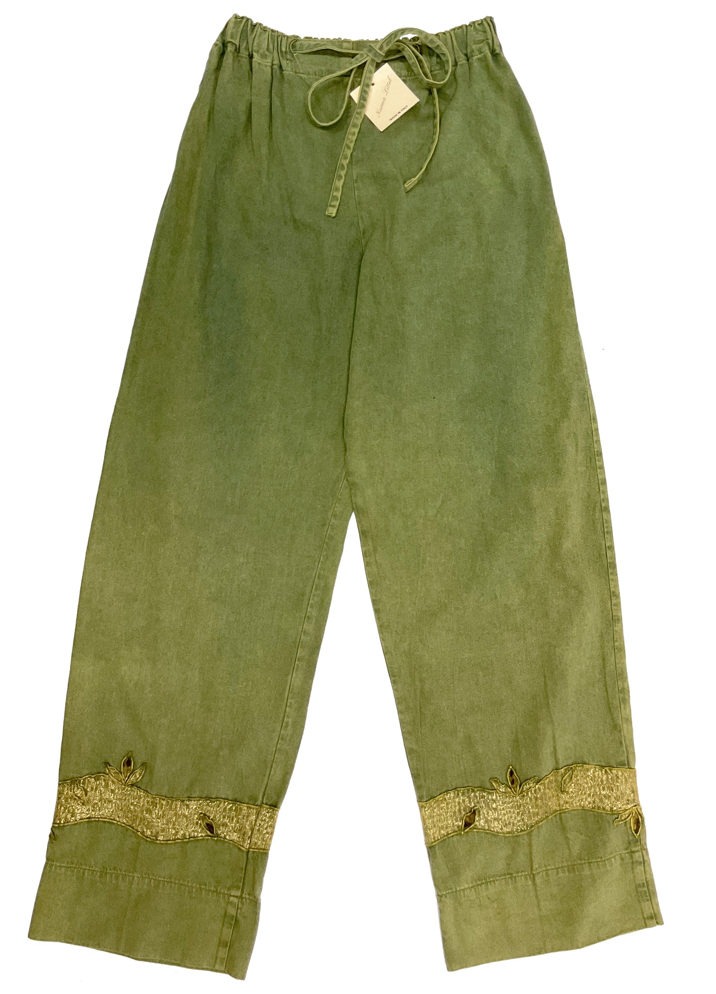 Norma Vintage _green trousers
