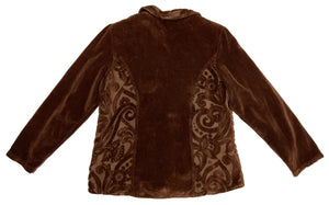 Norma Vintage _brown velvet jacket