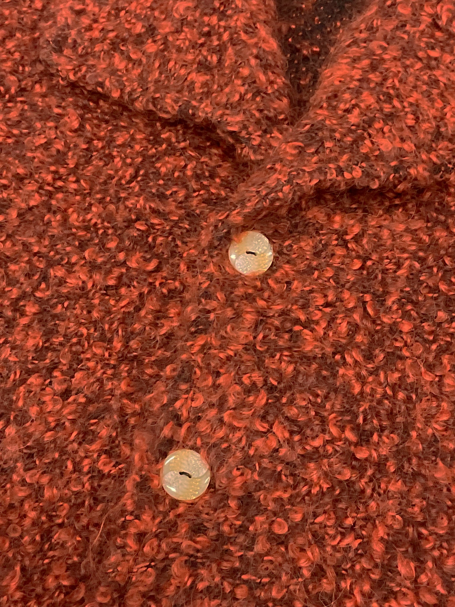 Norma Vintage _orange wool jacket